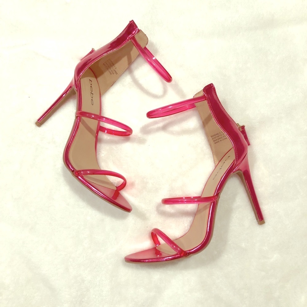{bebe} Hot Pink Heels